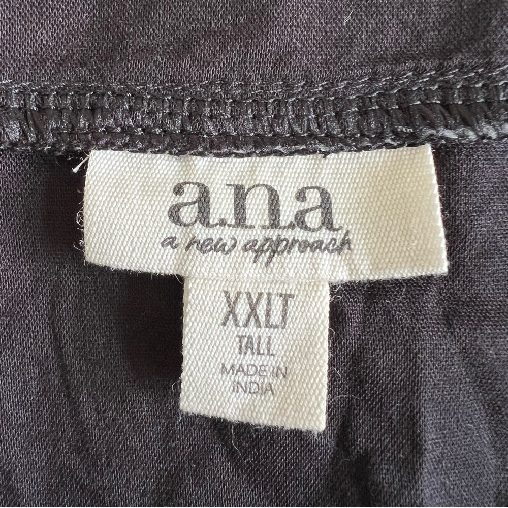 NWT a.n.a. Women’s Square Neck Baby Doll Tank Top Size XXL Tall - Picture 5 of 6